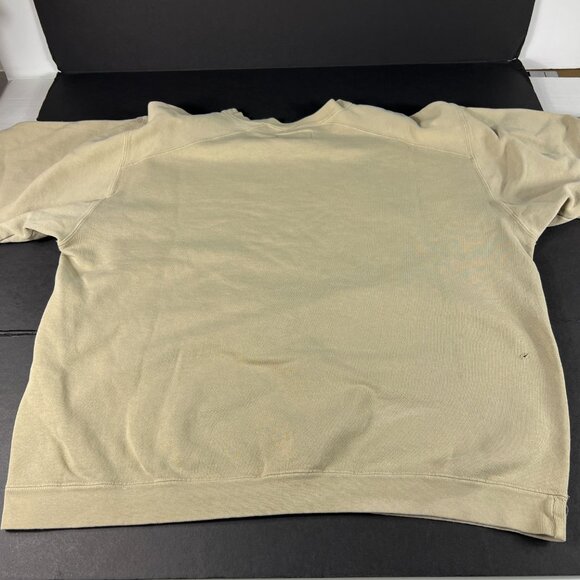 Y2K NFL St Louis Rams Football Sweatshirt Extra Extra Large Tan Faded Crewneck - Picture 11 of 16